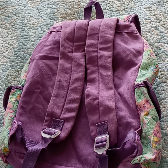 Laura Ashley Drawstring Backpack - Picture 4 of 6